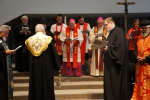 2015 service at Christ Cathedral Arboretum