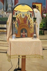 The 2012 service at Annunciation Byzantine Catholic Church
