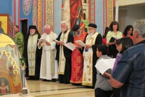 The 2012 service at Annunciation Byzantine Catholic Church