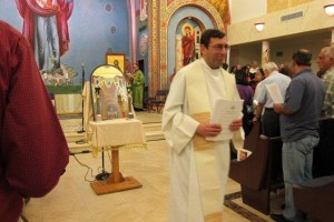 The 2012 service at Annunciation Byzantine Catholic Church