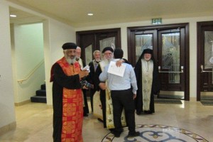 The 2012 service at Annunciation Byzantine Catholic Church